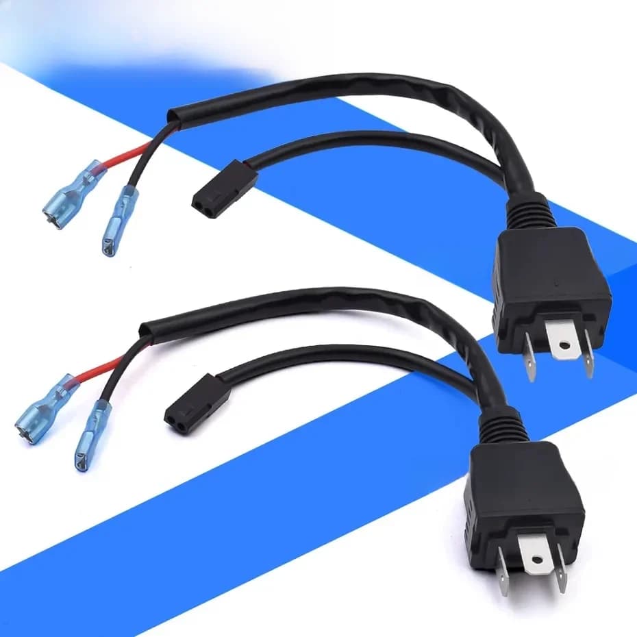 Antioxydants une H4 citations SFP 12V 24V connecteurs de câblage pour objectif de budgétaire BI-LED H4 fils LED adaptateur de câble