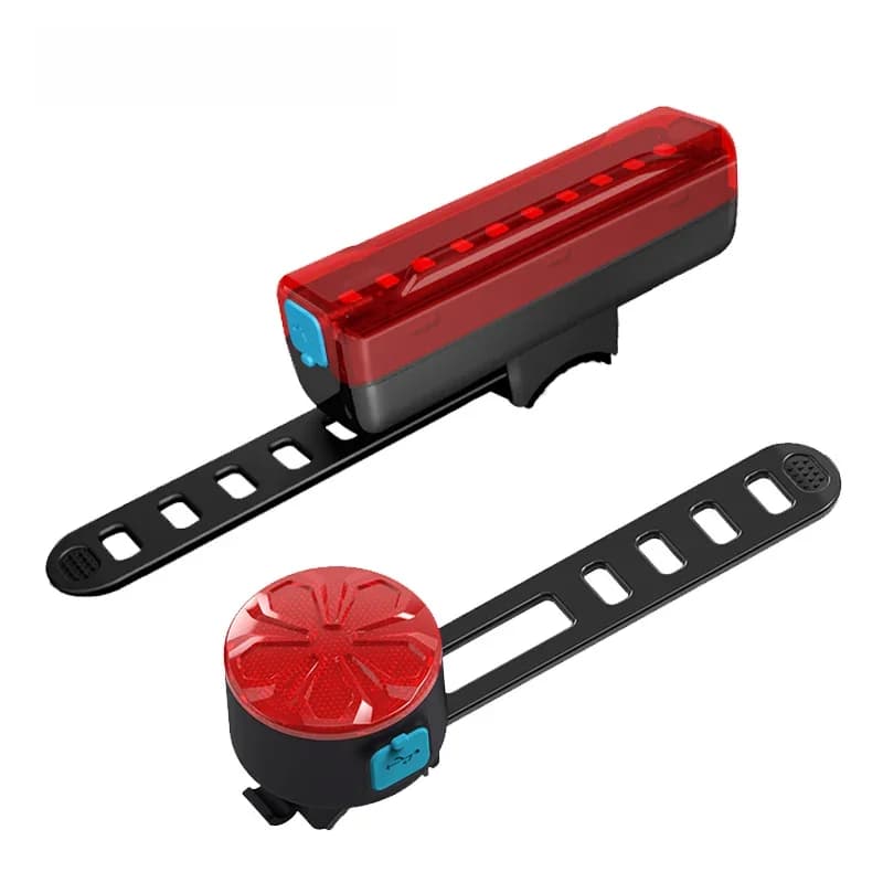 NATFIRE 15-50 heures feu arrière de vélo USB Rechargeable LED feu arrière pour la sécurité du cyclisme voyant d'avertissement rouge