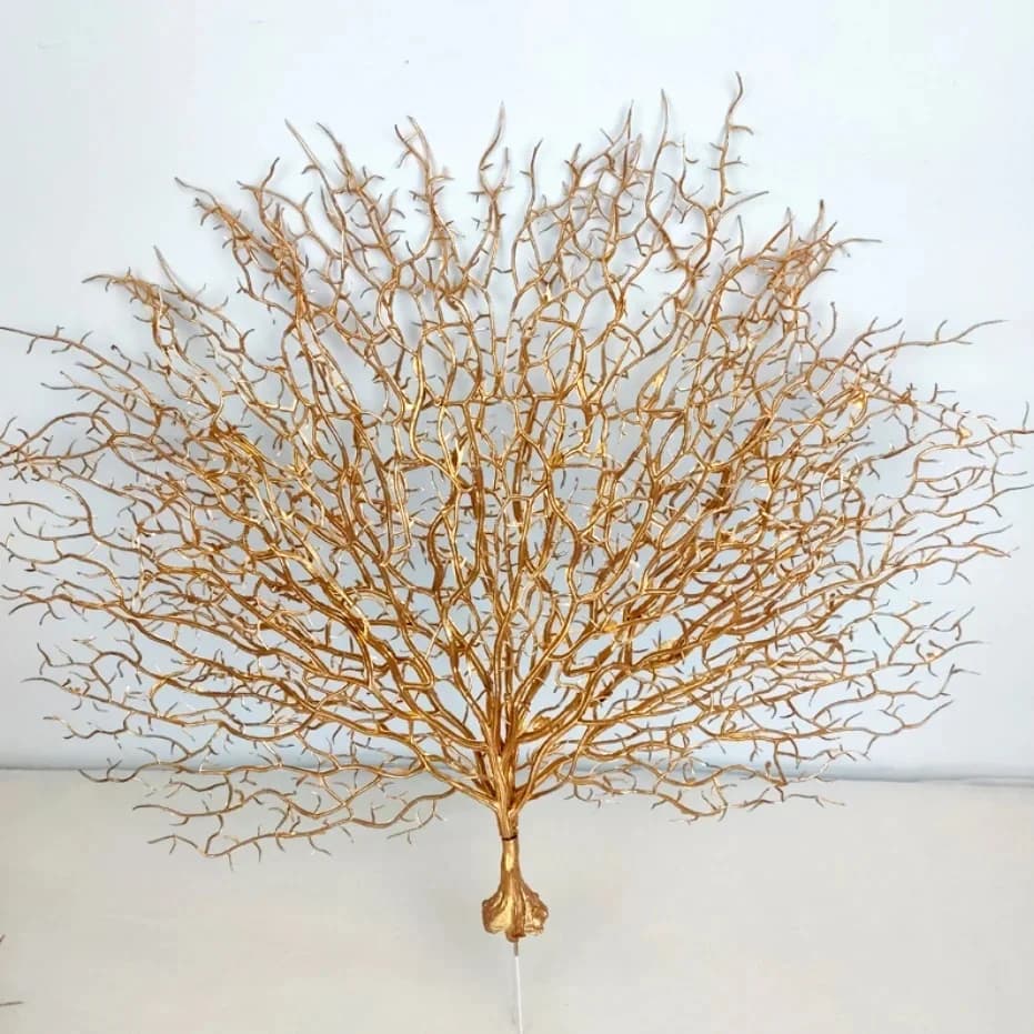 Plantes Artificielles Paon pour la Décoration de la Maison, Branche pour Mariage, Fournitures de ix, Fausses Fleurs