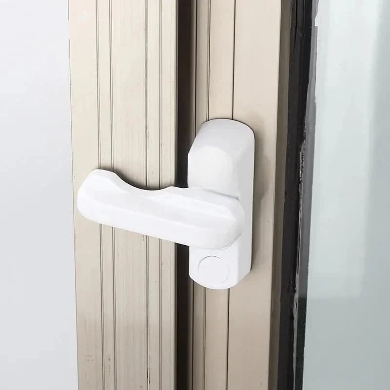 Serrure pivotante de porte en forme de T, UPVC, remplacement, sécurité, fenêtre, broucroisement de ceinture, loquet à levier, loquet de balayage, protecteur pour enfant, 1 pièce