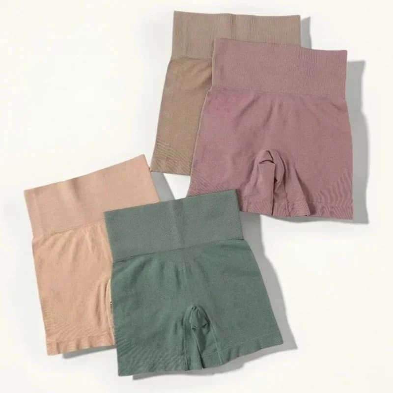 TUNIControl-Culotte taille haute sans couture pour femme, short de levage de hanche, pantalon de sécurité, boxer de sport fitness, sous-vêtement