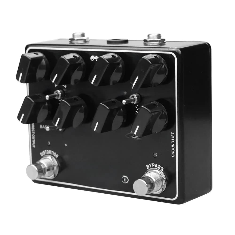 Pédale de préampli basse DemonFX Ultra V2, pédale d'effet basse de haute qualité pour guitaristes et musiciens