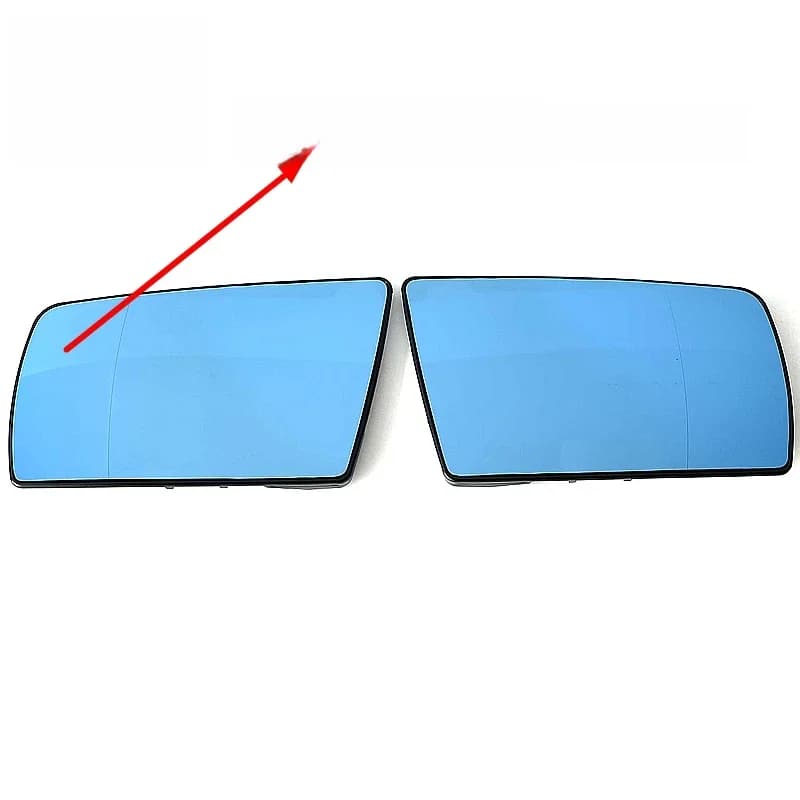 Verre miroir bleu convexe/grand Angle chauffant pour voiture, pour MERCEDES BENZ CLASSE C W202 (1993-2000) E W210 (95-99) S W140 (91-98)