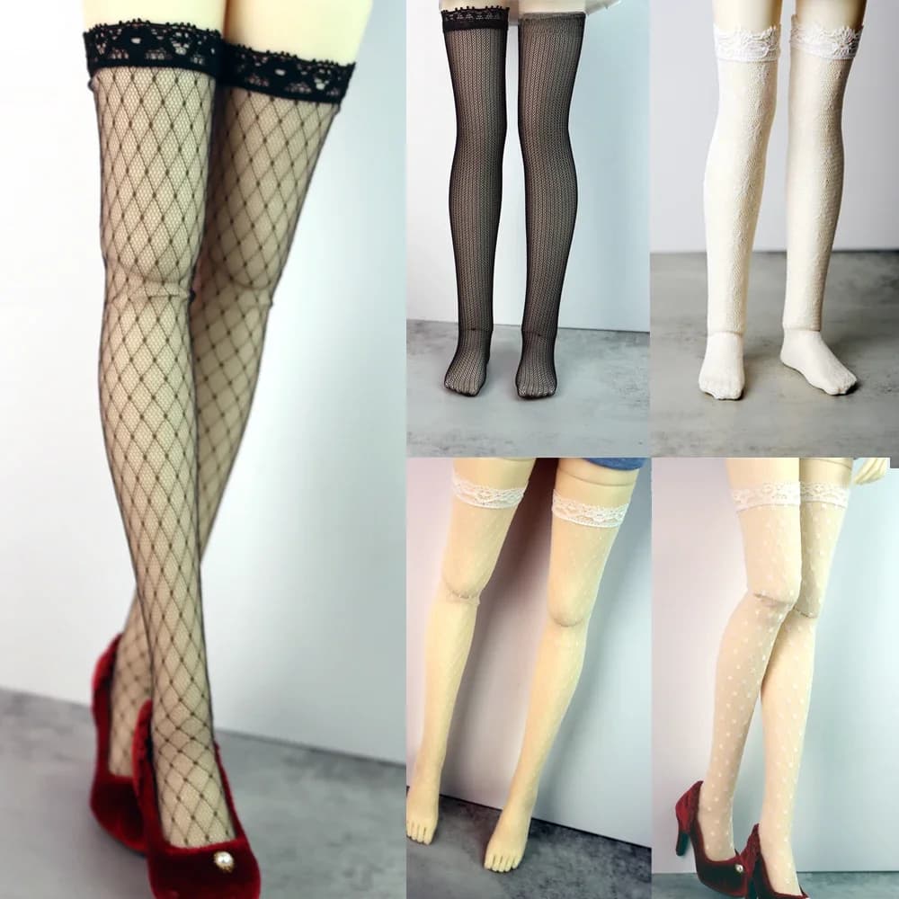 Accessoires pour poupées 1/3 1/4 1/6 DD SD MSD YOSD BJD, bas en dentelle à la mode, cadeau pour fille