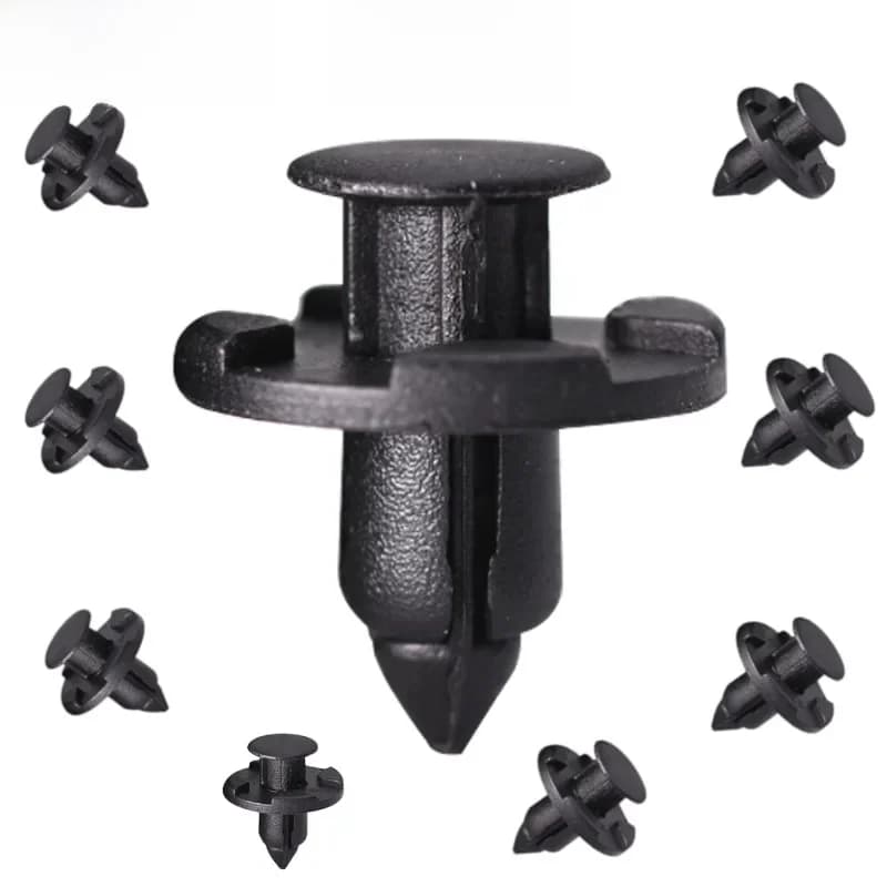 Clips de retenue de rivets de fixation automatique de 8mm, 10 pièces/20 pièces, adaptés à Nissan x-trail Juke Qashqai Micra Tiida Leaf adapté pour Subaru Forester