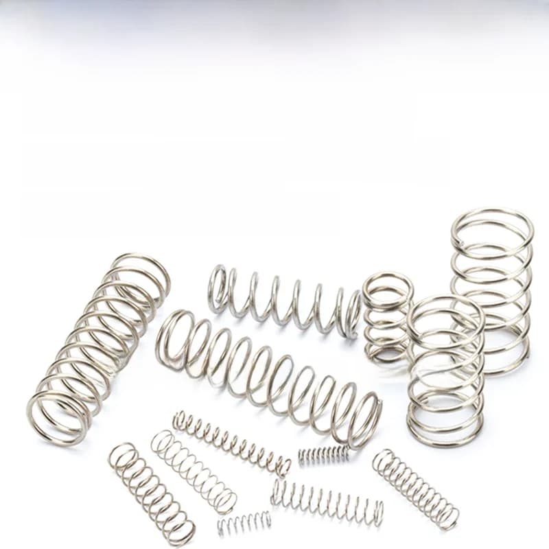 Ressort de Compression en acier inoxydable 304, ressort de rappel, fil d'acier diamètre 1.2mm diamètre extérieur 6 ~ 22mm 10 pièces
