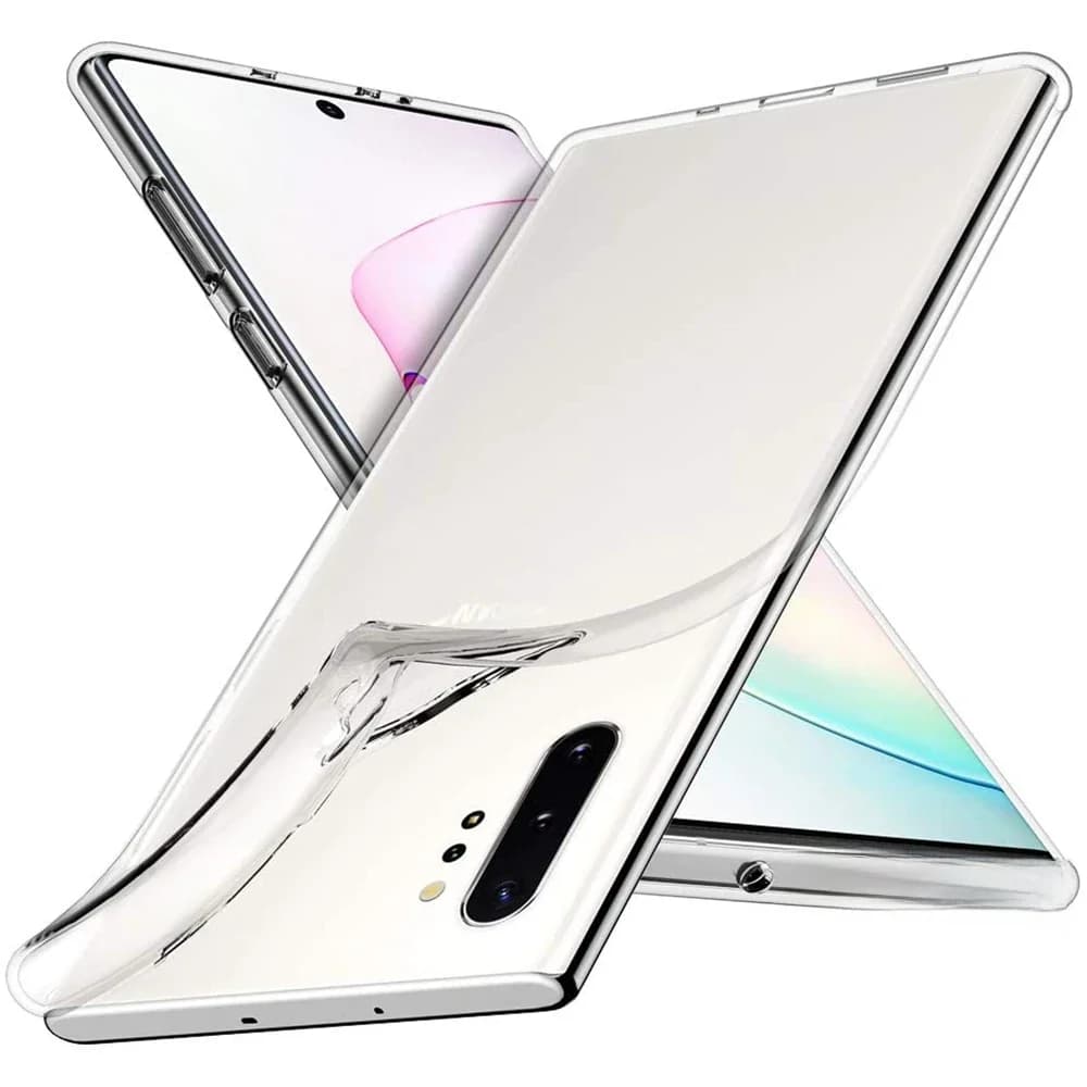 Coque transparente Ultra fine pour Samsung Galaxy Note 10 + 10 Plus, coque de téléphone souple en Silicone Transparent pour Samsung Note 10 Pro
