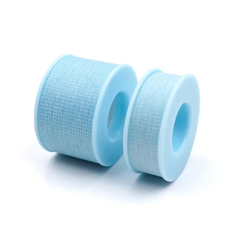 Bande de cils en Gel de Silicone Micropore Non tissé, respirante, résistante aux sensibles, bleue, sous les yeux, outils d'extension de cils, 1 pièce