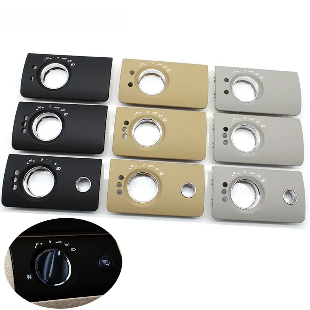 Couvercle de panneau de bouton de commutation de phare avant intérieur, pour Mercedes Benz W164 ML GL 300 350 450 500 2005-2011