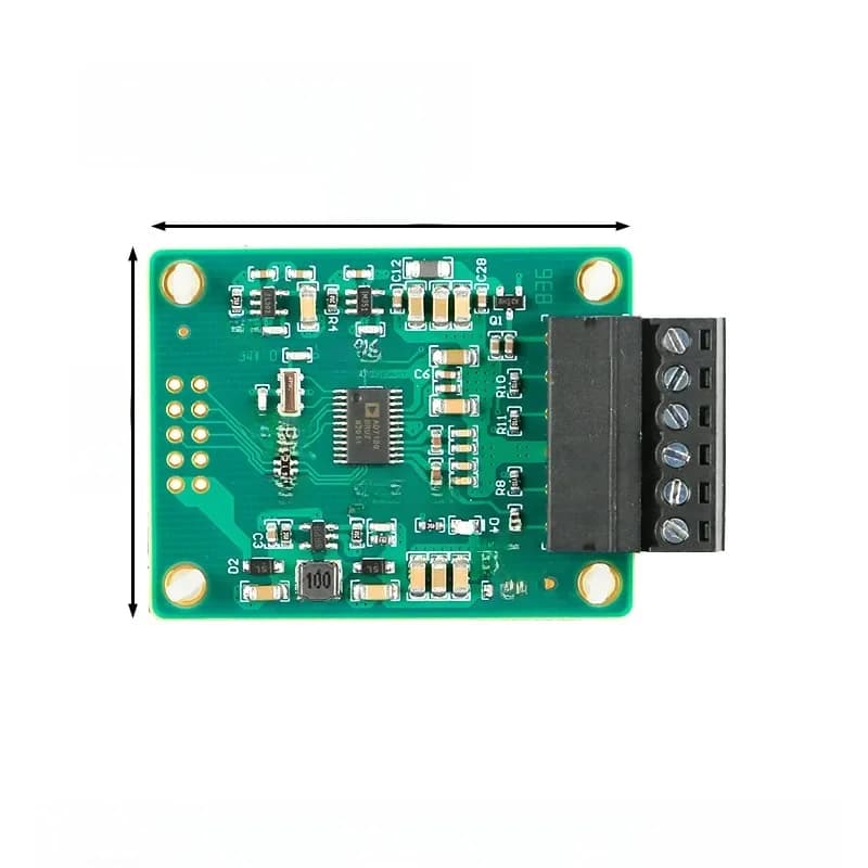 AD7190 24 bits ADC Module d'acquisition de haute précision carte de développement de pont de contrainte de pression 24 bits