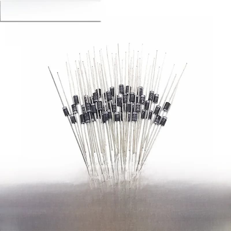100 PCS/LOT 1N4004 IN4004 4004 N4004 1A 400 V DO41 Diode redresseur de haute qualité D-41 DIP nouveau Original