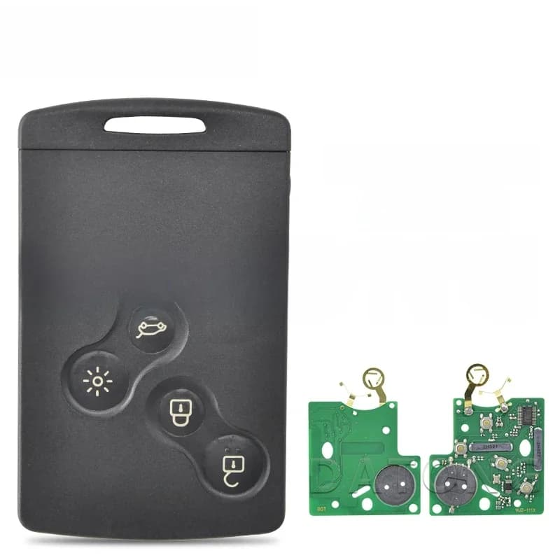 Datong World – clé télécommande de voiture mains libres, puce ID46/4A VA2/NSN14, pour Renault Koleos Clio Megane 3 Scenic 3 Laguna 3 Clio 4 Captur