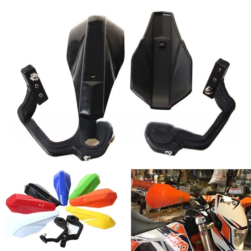 Protège-mains en plastique pour guidon, protection pour moto tout-terrain, moto de rue, motocross, VTT