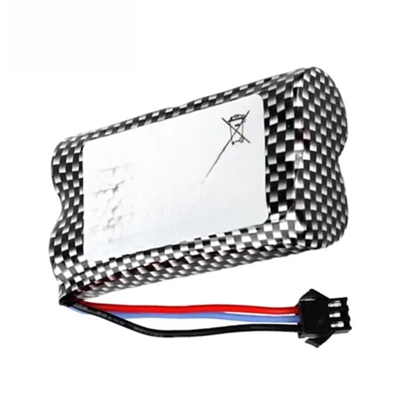 Batterie Li-ion 3P-SM 10 pièces 7,4 V 1300 mAh pour montre, voiture RC acrobatique à détection gestuelle, batterie 18650 7,4 V pour voitures RC