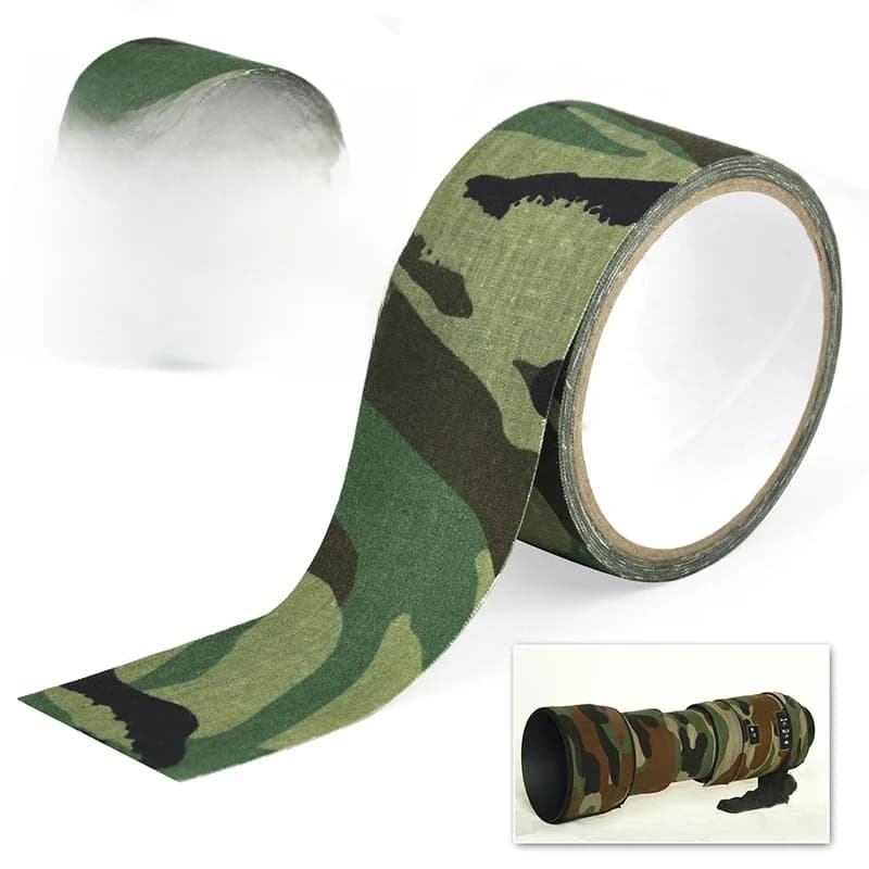 Bande de Camouflage imperméable auto-adhésive Durable Camping en plein air Camouflage furtif bande enveloppement accessoires de chasse