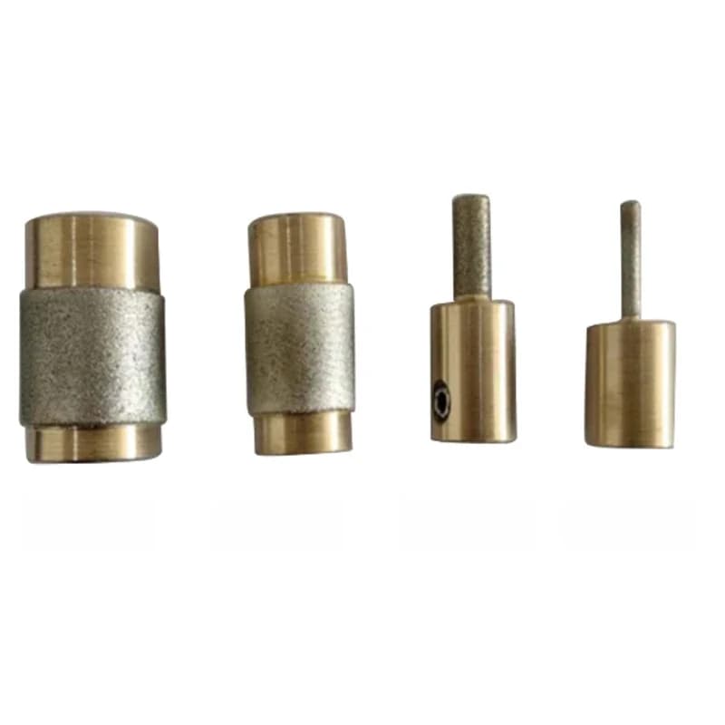 1 ''1/4'' 3/4 "1/8'' MCB01 MCB34 MCB18 MGB14 noyau en laiton grain Standard vitrail broyeur peu tête pour pierre de verre