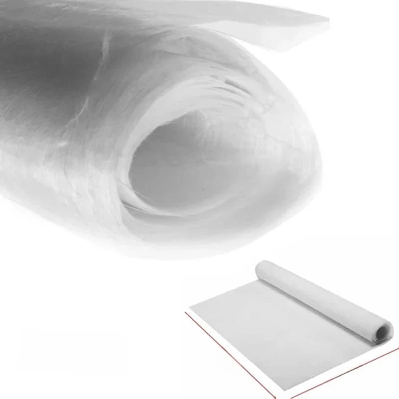Tapis de fibres de verre coupées sans alcali 30 g/m2 de 1 mètre/5 mètres