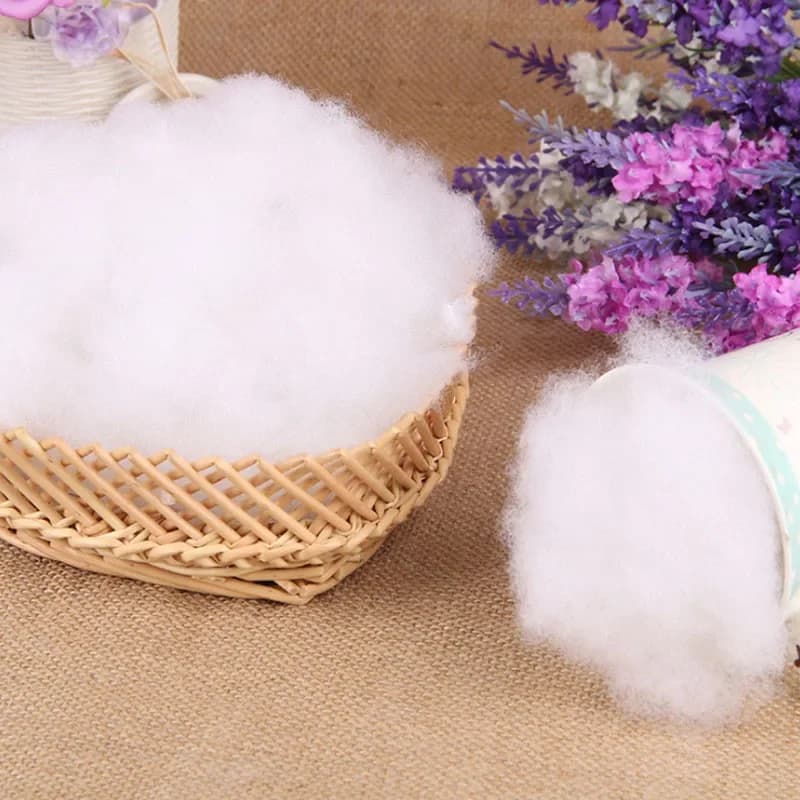 Jouet en peluche en coton PP à haute élasticité, remplissage d'oreiller en Patchwork, poupée remplie de coton, matériel de remplissage en peluche fait à la main, 100g