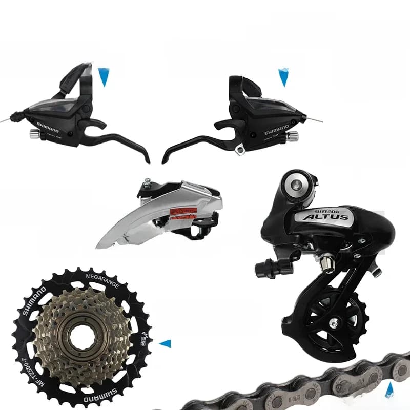 WinterMANO ALTUS 3x7 Speed Groupset comprend ST-EF500 Shifter RD-M310 ineau RD-M360 avant/arrière dérailleur MF-TZ500-7 CN-HG71 JOR