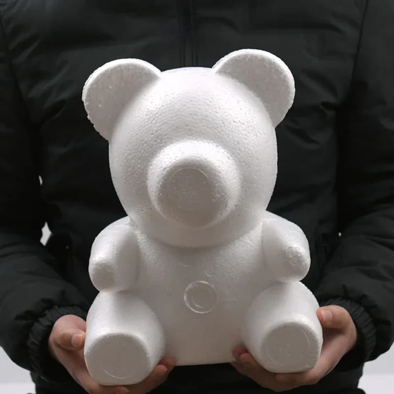 Divers roses artificielles en mousse de polystyrène, 15-30cm, 1 pièce, pour cadeau