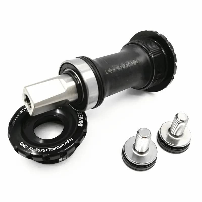 Supports de pédalier d'axe en alliage de titane pour vélo, 68mm x 103mm 107mm 110mm 113mm 119mm, support de pédalier de vélo pliant BMX vtt UN26