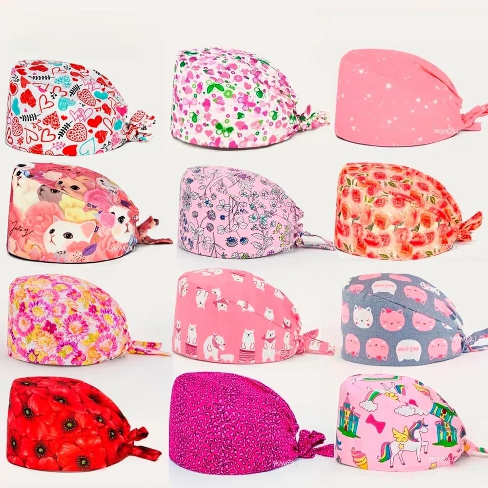 Chapeau conviviale ré pour travailleurs de la santé, casquette de travail pour opérateur de laboratoire, chapeau d'impression de salon de beauté, casquette de gIslande réglable, validation ens UC