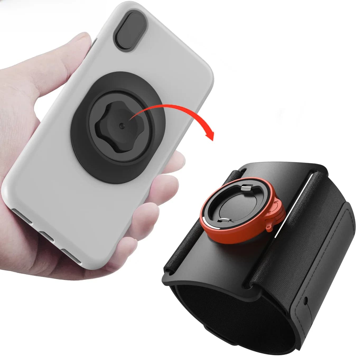 Bracelet d'extérieur brassards support pour téléphone course à pied escalade Fitness brassard étui de poignet support serrure hommes femmes pour iPhone Xiaomi