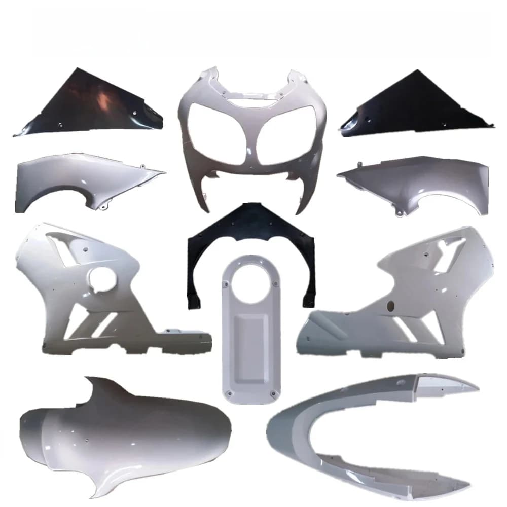 Composants de Carénage Non Pehonneur pour Moto ZX12R 12R 2000-2001 00-01, Pièces en Plastique ABS pour Capot