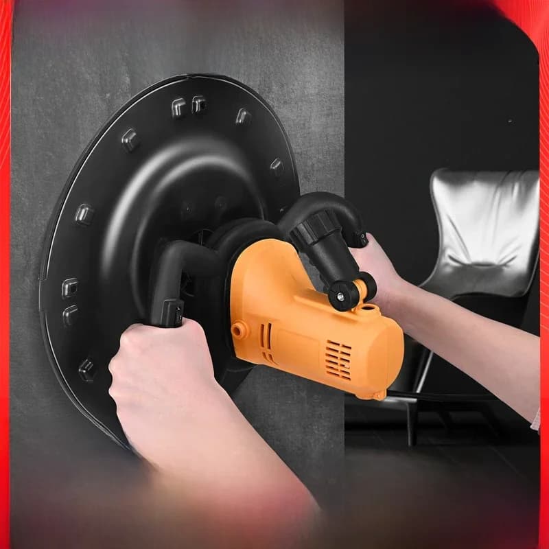 Machine électrique de plâtrage de mur de truelle de mortier de ciment concret, machines de construction de centre commercial, AC, 220V, 1700W, 80-200 tr/min