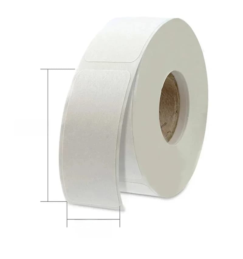 Autocollant de papeterie blanc vierge, étiquette inscriptible, autocollant personnalisé pour Scrapbooking, emballage fait à la main, autocollants cadeaux DIY