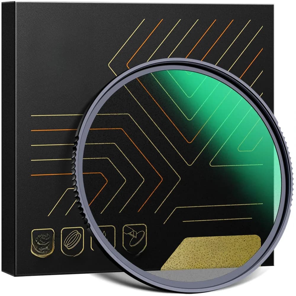 Filtre de diffusion de brouillard noir K&F CONCEPT 1/4 1/8 pour objectif, effets spéciaux pour filmer des vidéos comme des films 49mm 52mm 58mm 62mm 67mm 77mm 82mm