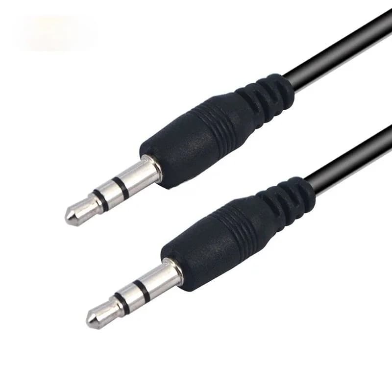 Câble audio jack 3.5mm pour voiture, extension de ligne pour urgent, Huawei, ordinateur portable, casque, haut-parleur MP3