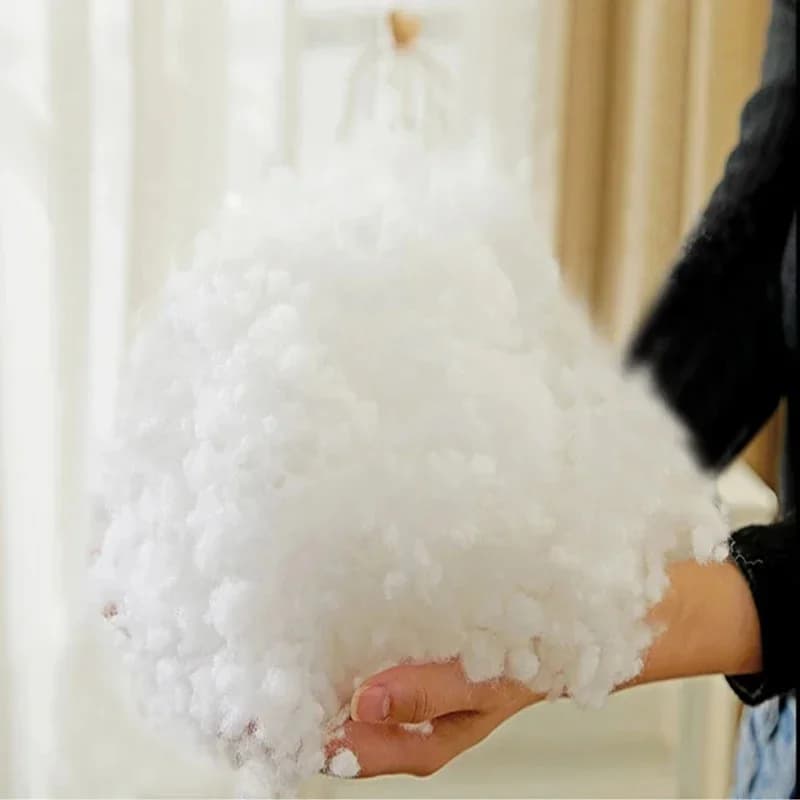 Perles rembourrées en coton PP, 50g/100g, remplissage d'oreiller en polyester, matériau de rembourrage fait à la main, haute élasticité