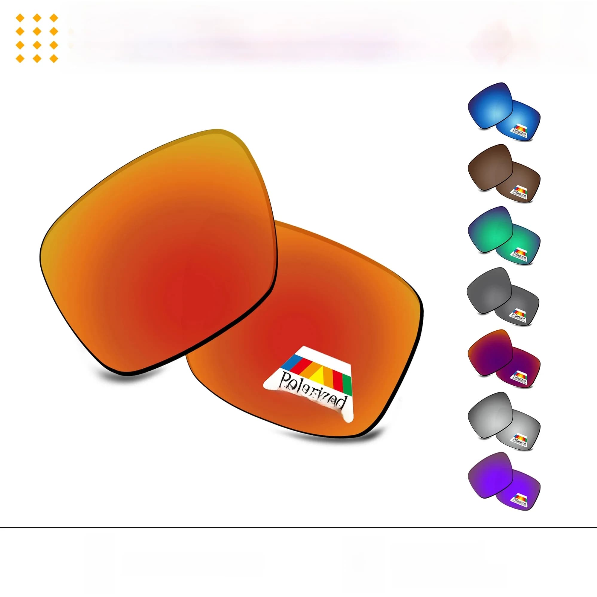 Bwake – lentilles de remplacement polarisées pour lunettes de soleil Oakley Holbrook OO9102, Holbrook Mix
