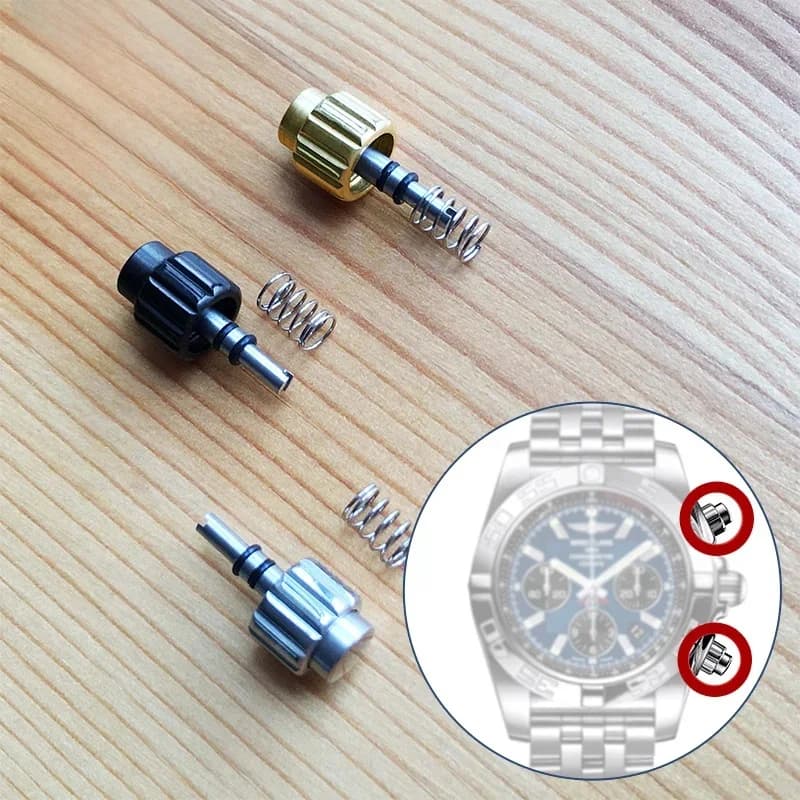 Bouton poussoir de montre, pour reitling, hrenomat, volume 44mm, pour montre, 0111/0110