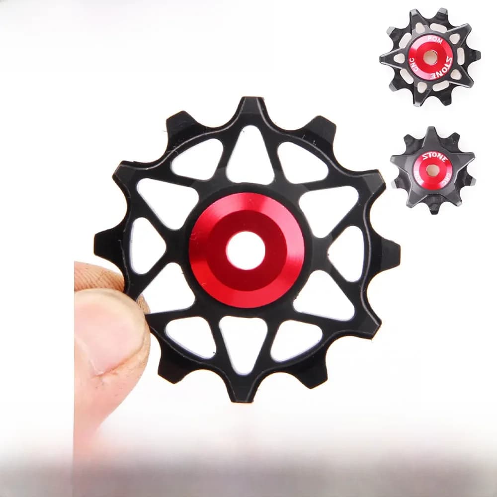 Poulie de dérailleur arrière de vélo en pierre, roulement POM NSK, Jockeys 12T 14T 16T, vtt, vélo de route, dents étroites et larges, rouleau de roue Jockey