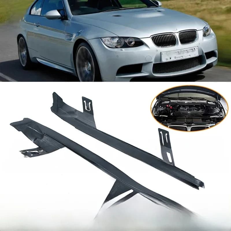 R-Auto-Couvercles de coque de lentille de lumière de sauna, joints de lumière de sauna, accessoires de voiture noirs pour BMW E92, 2006, 2007, 2008, 2009, 63117174518