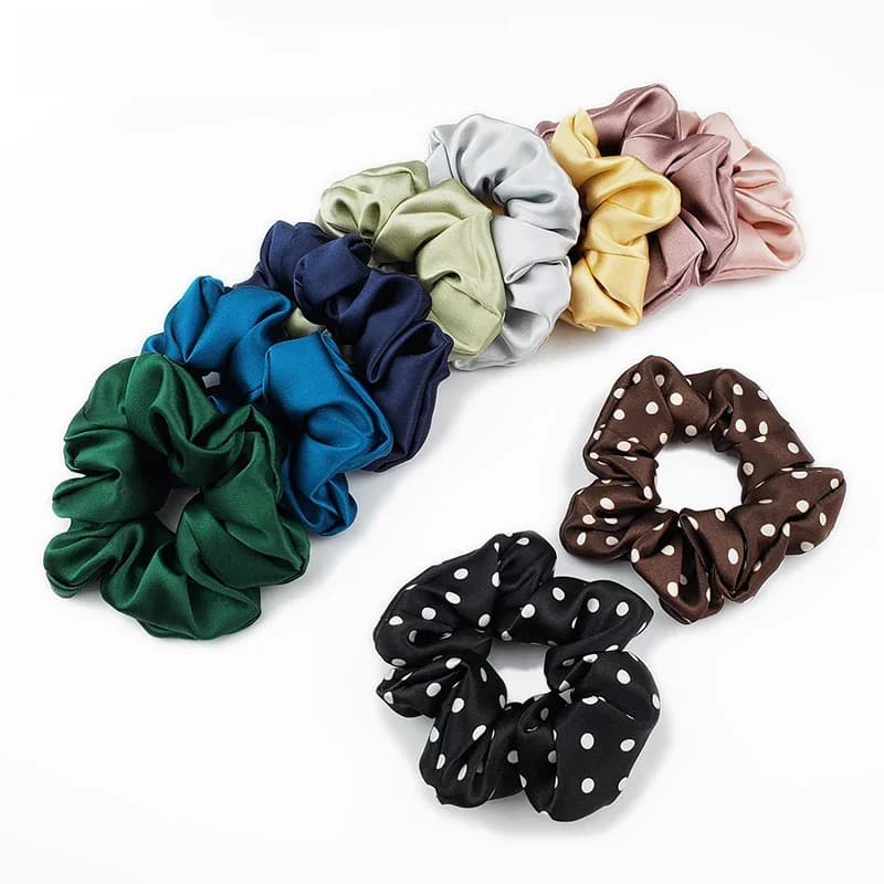 SuyareplWoman-Attaches élastiques pour cheveux 19mm, 100% Mulberry injSolid Hairband, Sain Hair, Smoother Sauna Wear