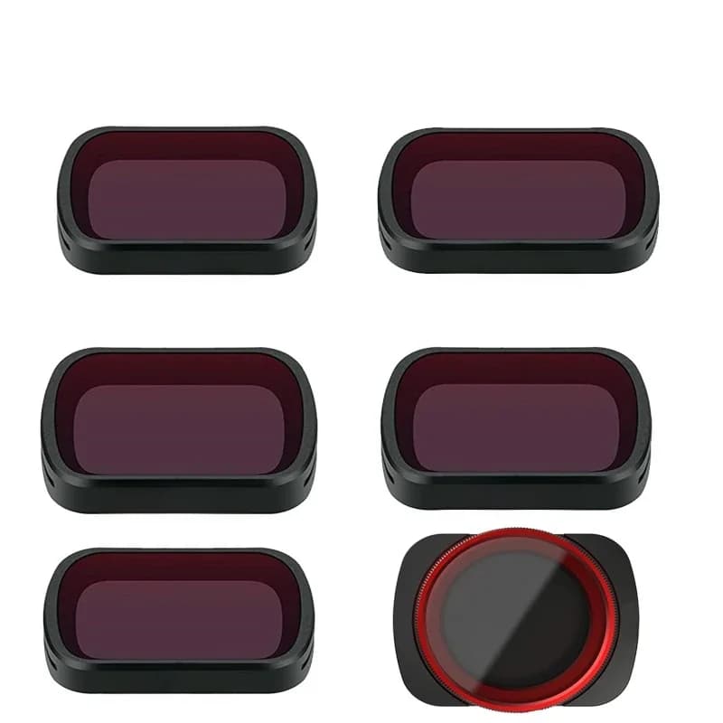 Nouveau Kit de filtres d'objectif de caméra ND4/ND8/ND16/ND32 MCUV ND/PL réglables pour accessoires de Drone DJI Pocket1/2, pièces/ensemble