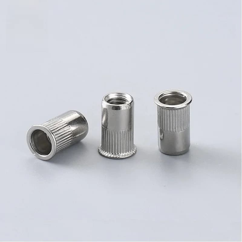10-20 pièces M3 M4 M5 M6 M8 M10 304 écrou de Rivet en acier inoxydable petite tête fraisée écrous de Rivet Insert écrou de Rivet