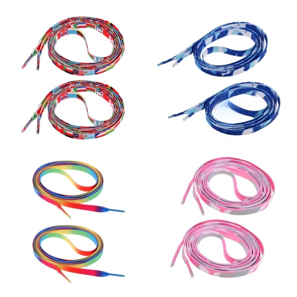 Lovoski-Cordes Luminelace pour patins à roulettes, 180cm, patins à glace, patins de hockey Luminelace, cordes de bottes Luminelace, sports de plein air, 1 paire