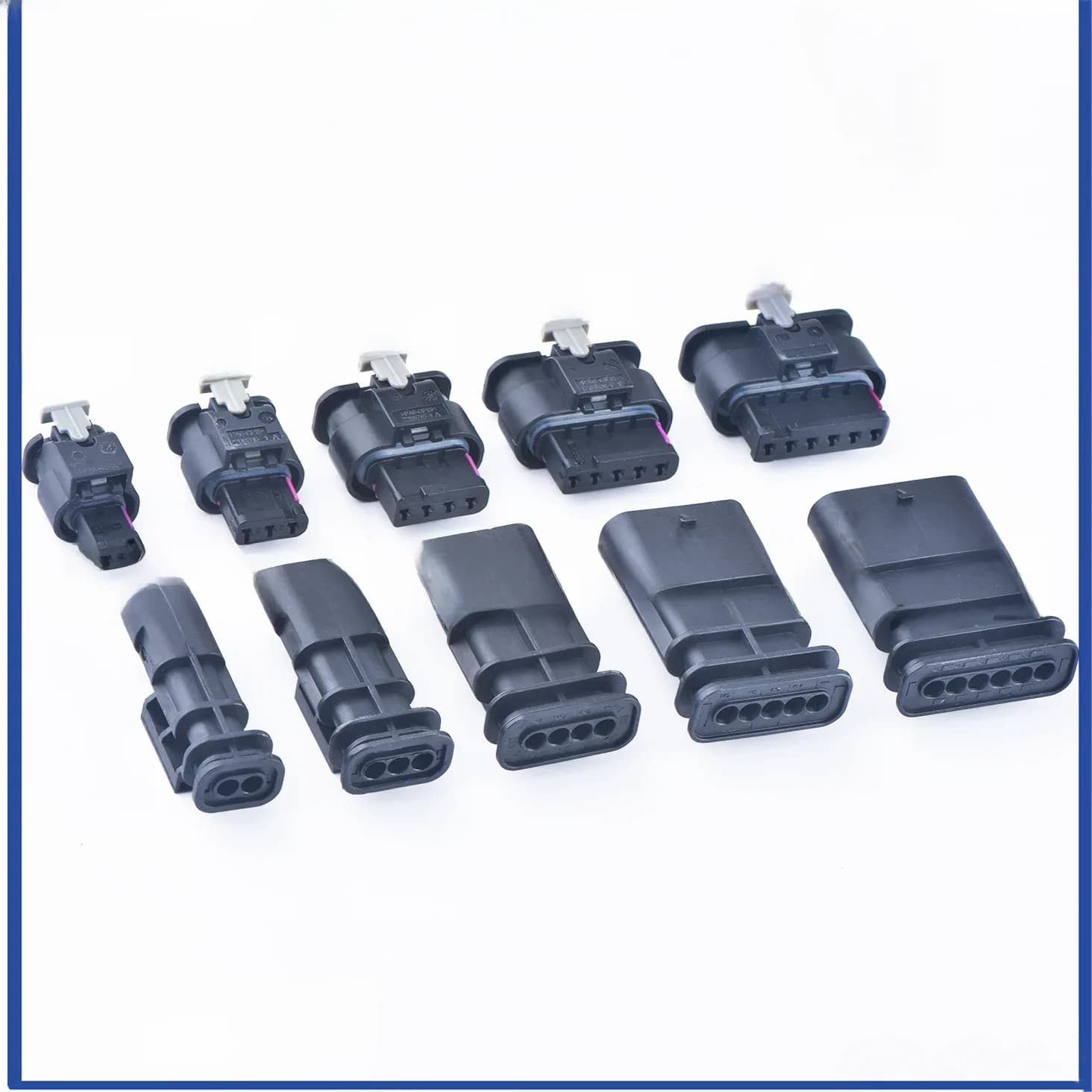 Bouchon de buse d'injection de carburant automatique, 2 3 4 5 6 broches, capteur Radar de recul, connecteur de capteur de stationnement, capteur d'oxygène, prise de débitmètre d'air