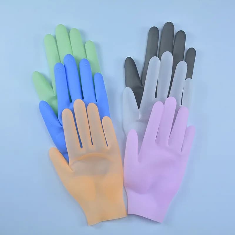 Gants réutilisables en silicone pour livres, cuisine 007 travail, isolation sûre, gants de vaisselle, considérant les bijoux, mitaine de direction