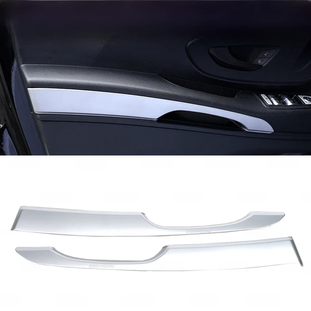 Juste de protection d'accoudoir de porte avant en argent ABS, décoration intérieure de voiture, Mercedes Benz Vito W447, 2014-2020