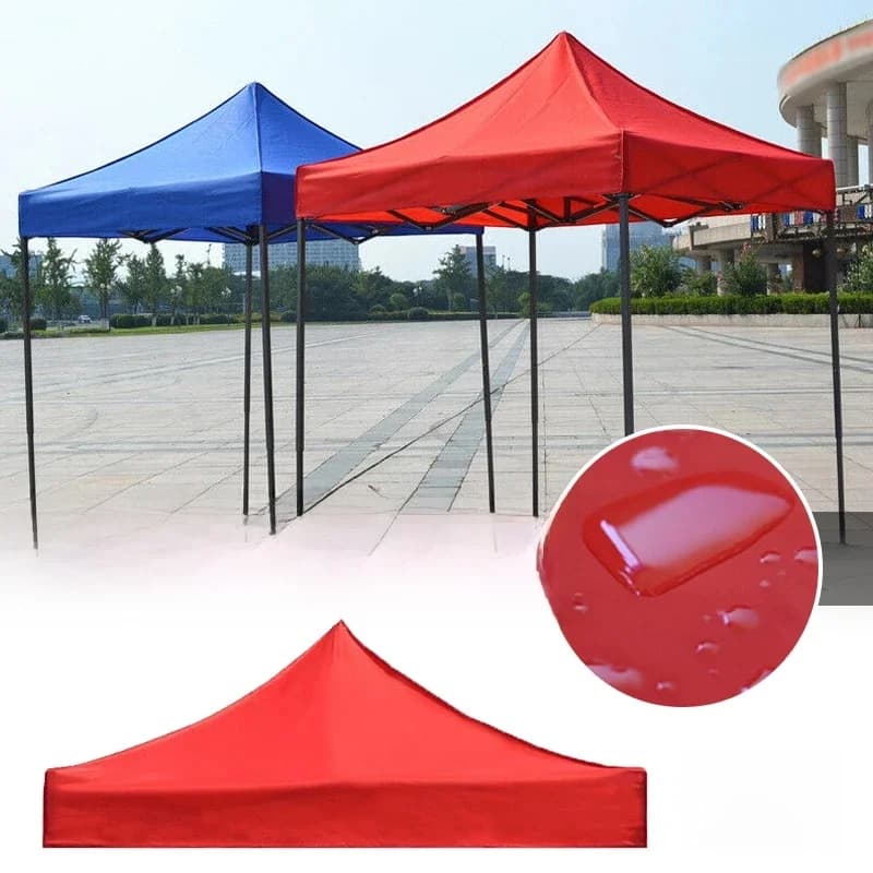 Couvercle supérieur de remplacement pour auvent, 3x3m/2x2m, tissu de tente à quatre coins, pliable, imperméable, pour pavillon de Patio, remplacement du gazébo