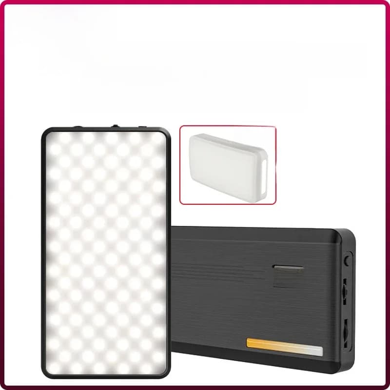 Ulanzi VL200 LED lumière vidéo pour professionnel 2500 K-9000 K panneau réglable éclairage de photographie pour Sony Nikon Canon lumières d'appareil photo