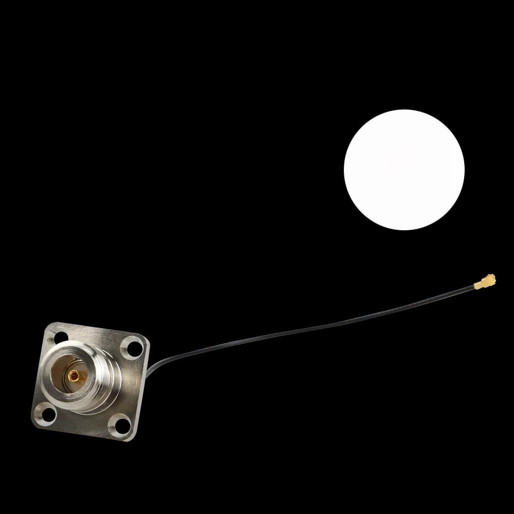 Connecteur d'antenne LoRa/LTE de type N MHF vers