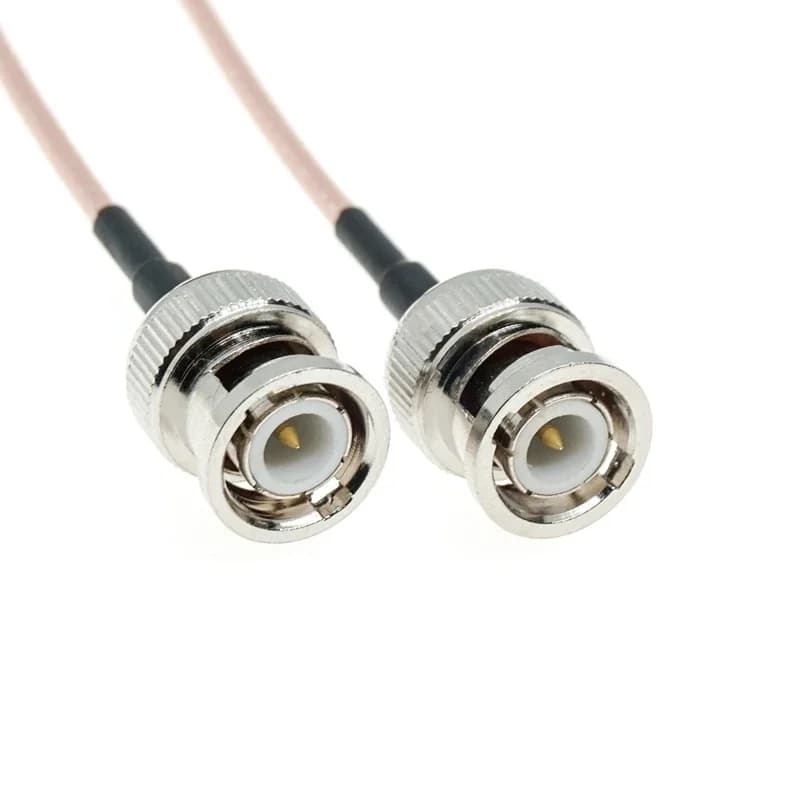 Câble coaxial RF en queue de over, prise BNC mâle vers BNC mâle, RG316, 50ohm