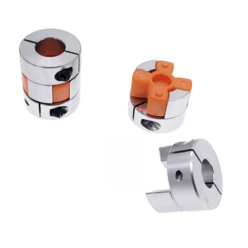Coupleur flexible à griffes D25L30 6.35/8/9.5/10/12mm pour moteur pas à pas