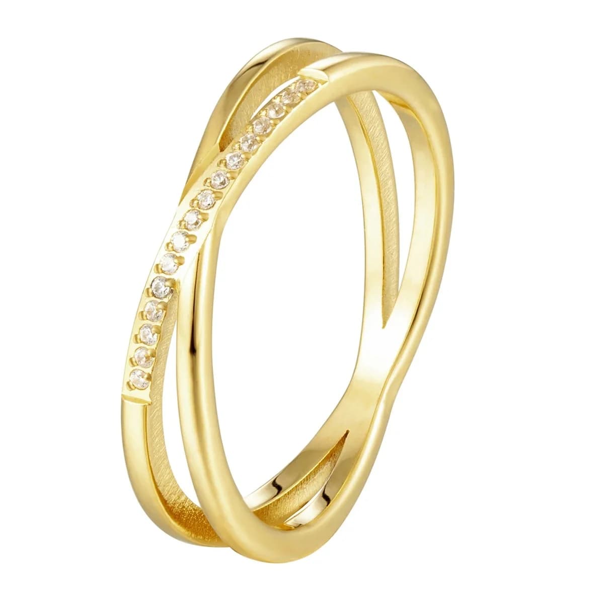 Bague en titane et acier pour femmes, belle et exquise, de haute qualité, incrustée de Zircon, bijoux à la mode, bagues d'amour, livraison directe